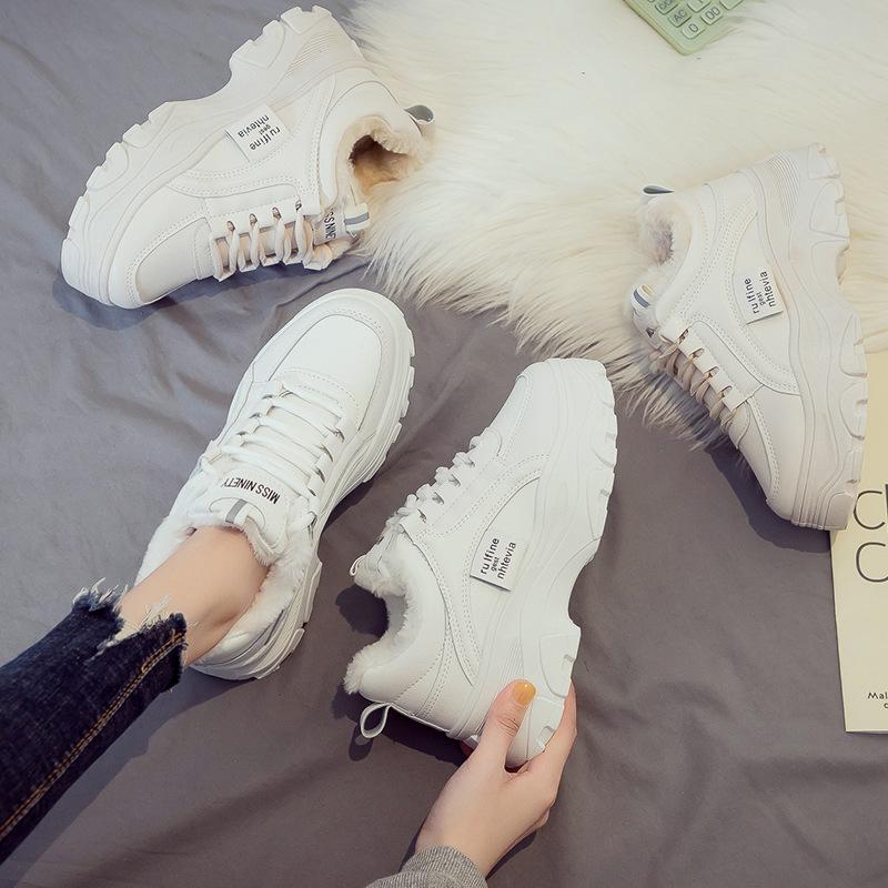 

Женские зимние флисовые теплые хлопковые кроссовки