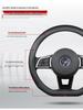 Suitable Leather Steering Wheel Cover for BYD Tang, Song, Qinplus, Han, and MAX - All Seasons, New Energy Models