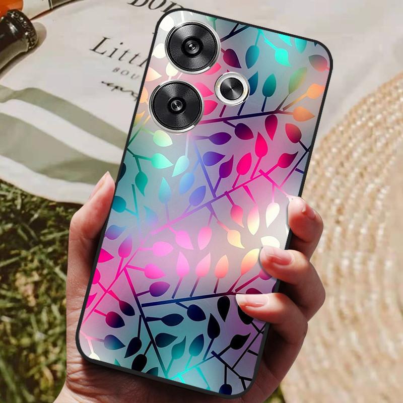 For Xiaomi POCO F6 Case POCOF6 Luxury Phone Silicon Back Cover For Xiaomi POCO F6 Cases  F 6 Protective Shockproof Shell Capas