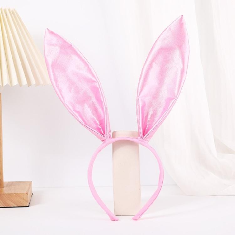 Plush Rabbit Ear Shape Headband Tail & Bowtie Carnival Party Costume Supplies