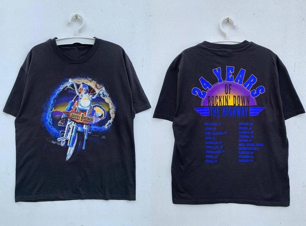 

New The Doobie Brothers The Highway 24 Gift For Fans Unisex S-5XL Shirt SS405 Unisex T-Shirt XL
