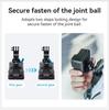 AMAGISN Backpack Clip 360 Rotation Gimbal Strap Clamp Holder Mount For Insta360 X4 Ace Pro GoPro Hero 13 12 11 10 9 Accessories