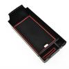 Matte Black Armrest Storage Box A-Class B-Class Center Console