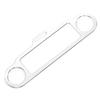 Motorcycle Instrument Trim Meter Gauge Decor Cover Bracket Fits for Trike 1986 UpSilver