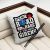 For Star of Life Doctor Nurse EMERGENCY MEDICAL SERVICES EMT Ambulance Throw Pillow Case Sham Square Sofa Pillowcase Pad Cover
