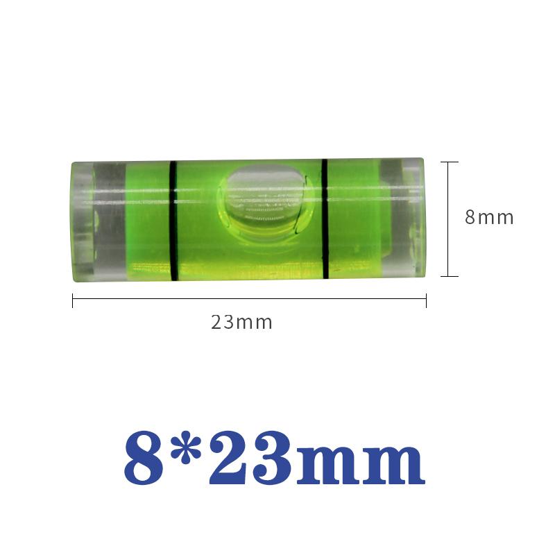 Hochpräzise Mini-Wasserwaage mit Befestigungslöchern Zentrierstange Kohlefaserstange Wasserwaage Zubehör