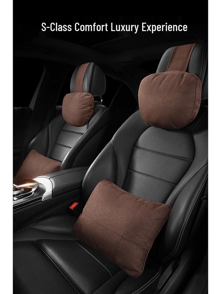 Maybach Auto Kopfstütze & Lendenstützkissen für Rücken- und Taillenkomfort