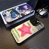 Cool Pink Five-Pointed Star Phone Case For IPhone 16 15 14 13 12 11 Pro Max Laser Hard Shockproof Cover Case Funda Bumber