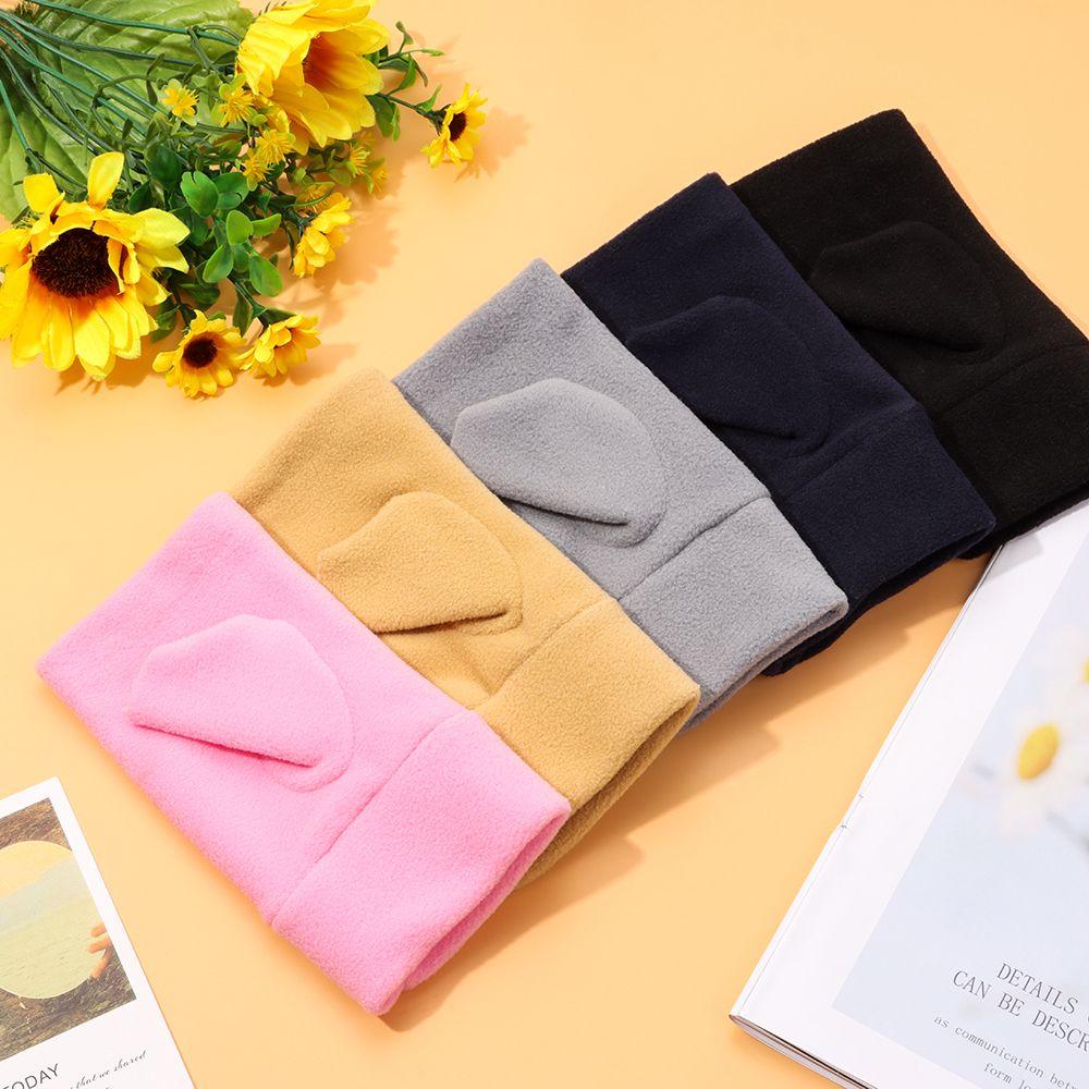 Winter Fleece Touchscreen Fingerlose Handschuhe Fahrhandschuhe Warme Fäustlinge Halbfingerhandschuhe