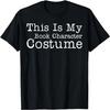 Grappig Halloween Kostuum voor dit Boek T-shirt