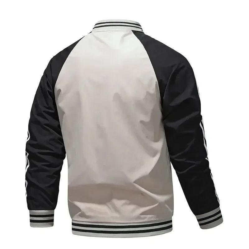 Men's Autumn Windbreaker Motorcycle Man Oversize Windshield Jacket Men Spring Coat Mens Camping Jackets Male Work Wear Clothes