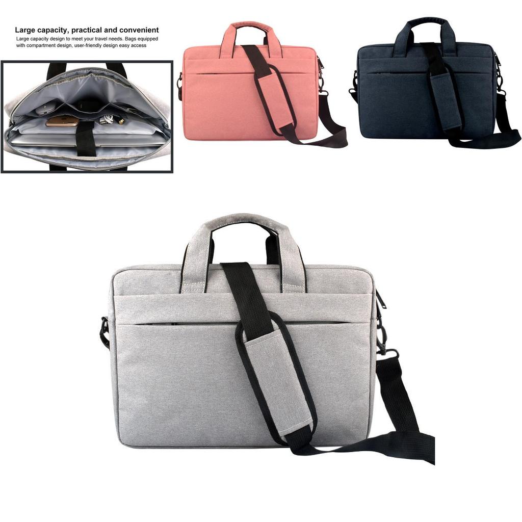 Fashion Light Laptop Bag With Single Shoulder Strap In Premium Anti-scratch Oxford Material
