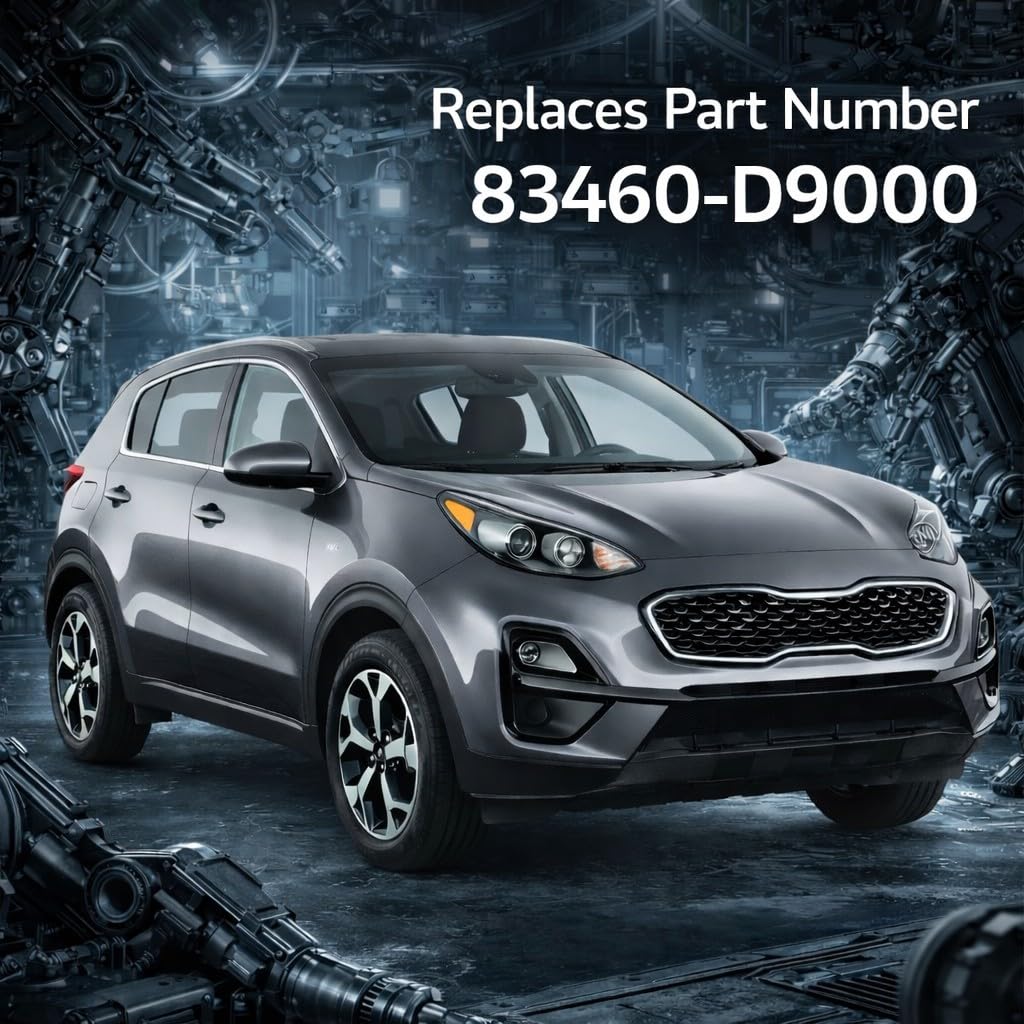 83460-D9000, Right Rear Power Window Motor for Kia Sportage 2017-2022