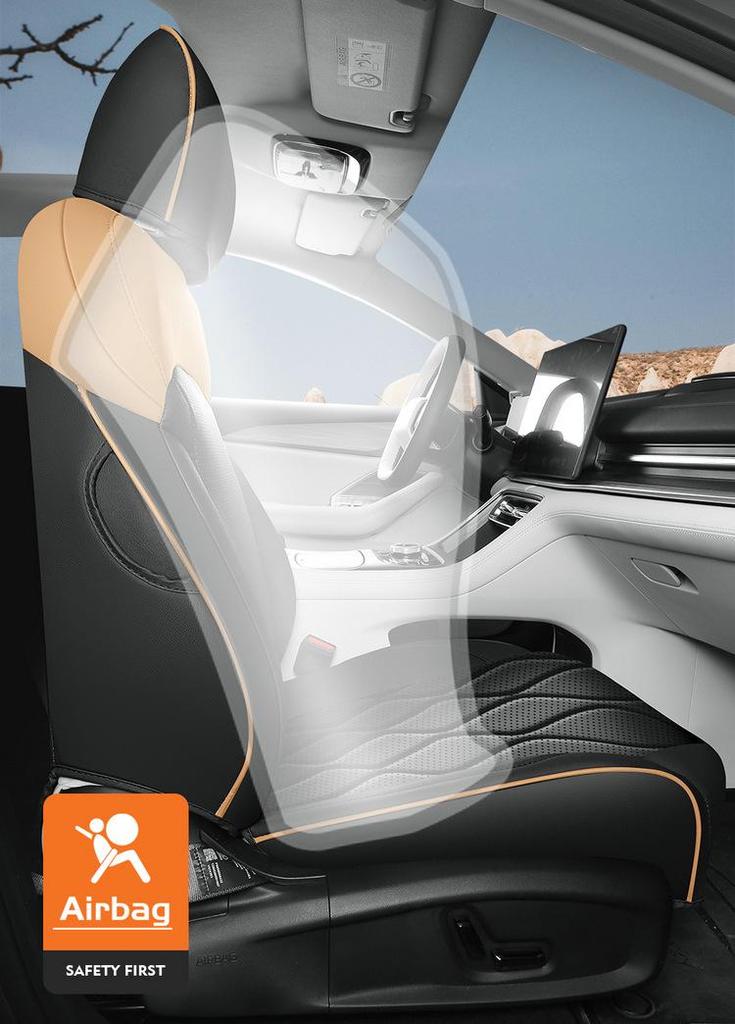 2025 Geely Galaxy A7 Premium Car Seat Covers, Full Coverage, Model EM-i 150km Edition