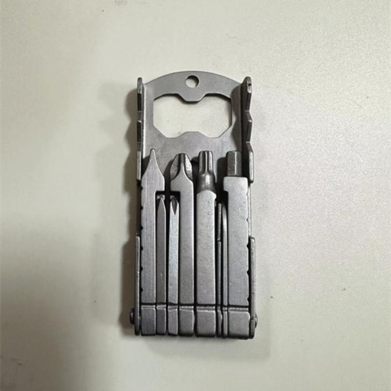 1Pcs 13-In-1 Portable Folding Tools Multi-Functional Stainless Steel Pocket Tool For Outdoor Emergency Repairs
