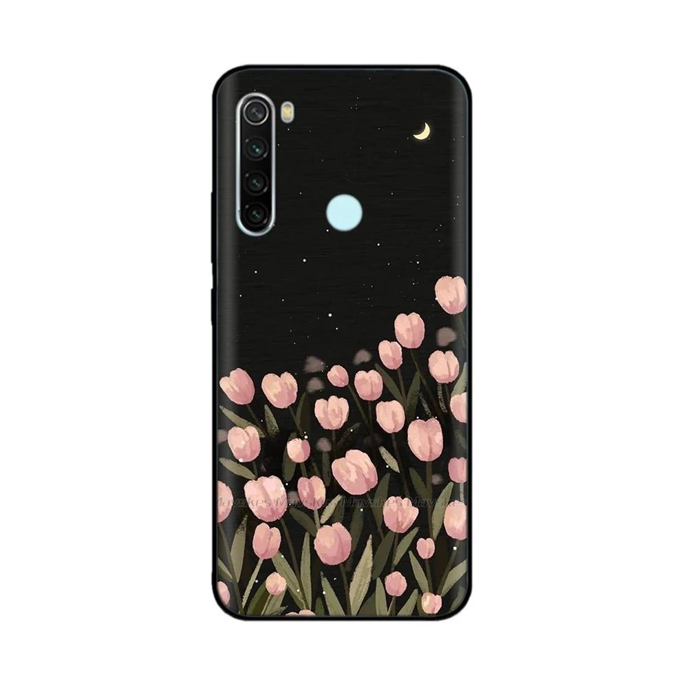 Per Xiaomi Redmi Note 8T Custodia Fantasia Protezione Completa Morbido Silicone Liquido Cover Cartone Animato per Redmi Note 8T Note8T Guscio Fundas