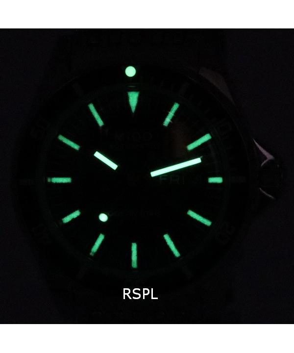 Mido Ocean Star Tribute Special Edition Black Dial Automatic Diver's M026.830.11.051.00 M0268301105100 200M Men's Watch With Gif