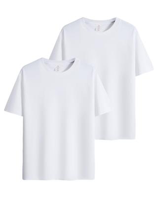 Sukinana Short Sleeve Set of Loose Crew Solid Unisex Men's T-Shirts, 2, Heavyweight, High-Quality, 100% Cotton, Fit, Neck, Soft, Moisture-Wicking,