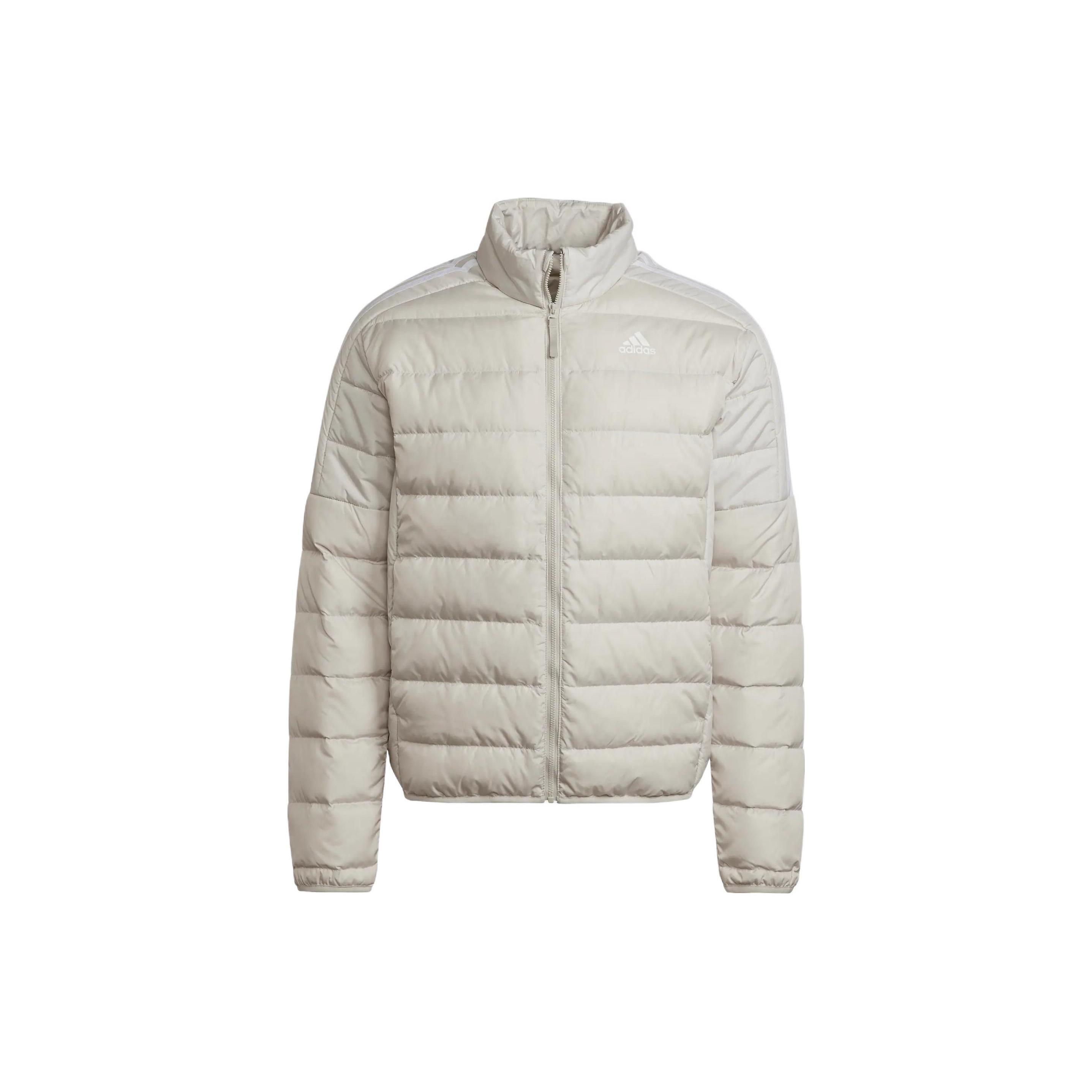 

New Adidas ESSENTIALS Down Jacket Men s White HK4647 XXL