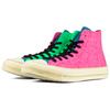 J.W.Anderson X Converse 1970s Hi "Fuchsia Purple Island Green" Casual Non-Slip Abrasion Shoes Unisex Pink