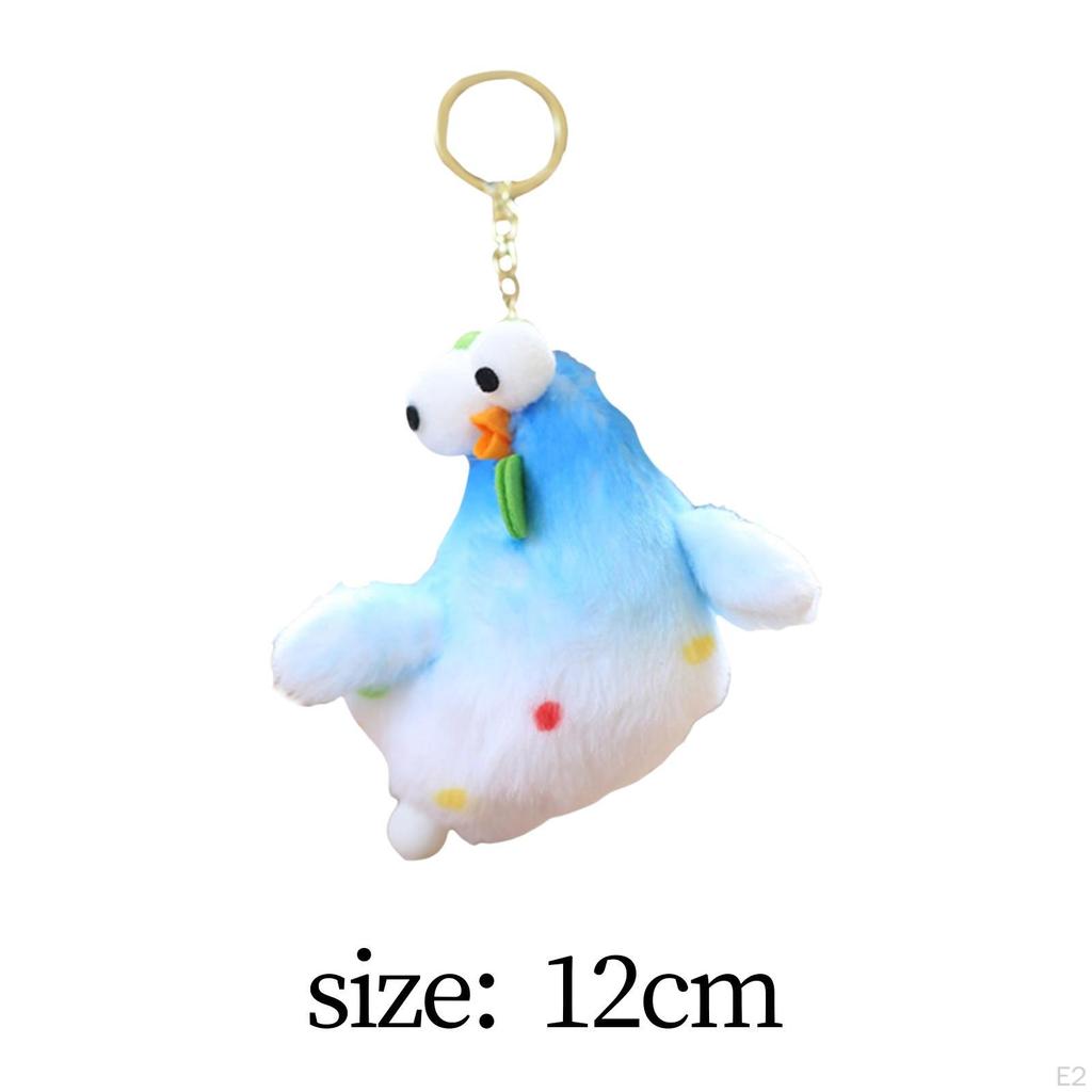 Adorable Plush Animal Keychain Soft Toy for Backpack Decoration
