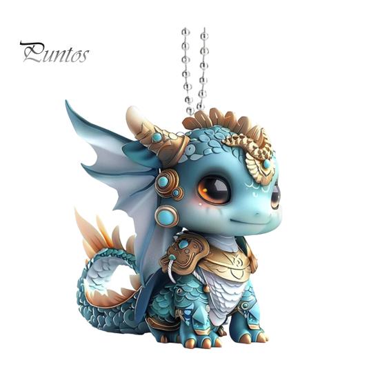 

Підвіска з мультфільмом, акрилова ялинка, висить зі шнурком, тварина, висить орнамент, універсальна прикраса Dinosaur