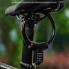 Portable Bike Cable Lock Steel Cable Ring Lock High-strength Bicycle Combination Lock  E-Scooter