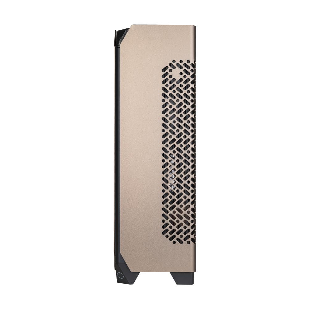 Cooler Master Ncore 100 MAX Bronze Edition Open Frame Design 120mm Water Cooling 850W SFX Power PCIe Riser Cable Included Mini Tower PC Case Bronze