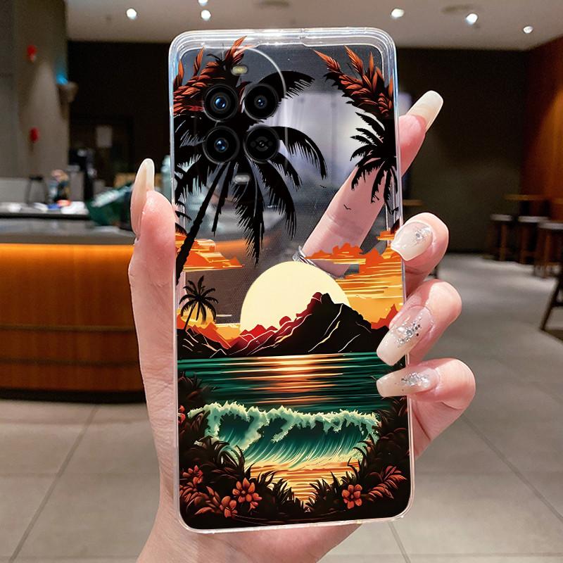 Casing For Huawei Nova 13 Pro Luxury Cute Cool Dragon Flower Pattern Soft silicone Phone Case Back Cover Transparent TPU Shell