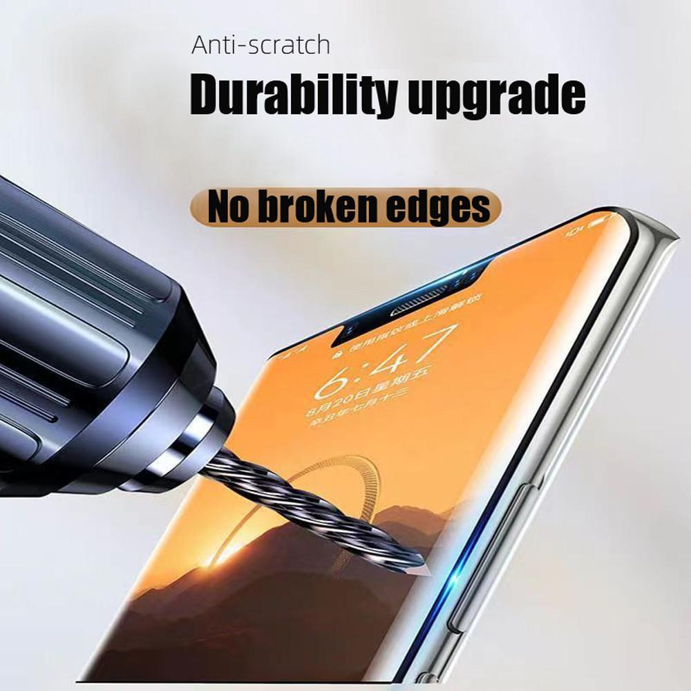 Shockproof Tempered Glass Screen Protector for Huawei Mate 60 Pro Mate20 Lite Mate60 Pro Plus 5G Full Cover Glass Full Glue Support Fingerprint Unlock