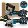 2000W 2-IN-1 Variable Speed Car Waxing Polishing Machine Brushless Car Polisher Angle Grinder