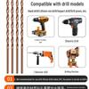M35 Kobalt Verlängerter Spiralbohrer für Metall, Holz und Edelstahl (2-13mm)