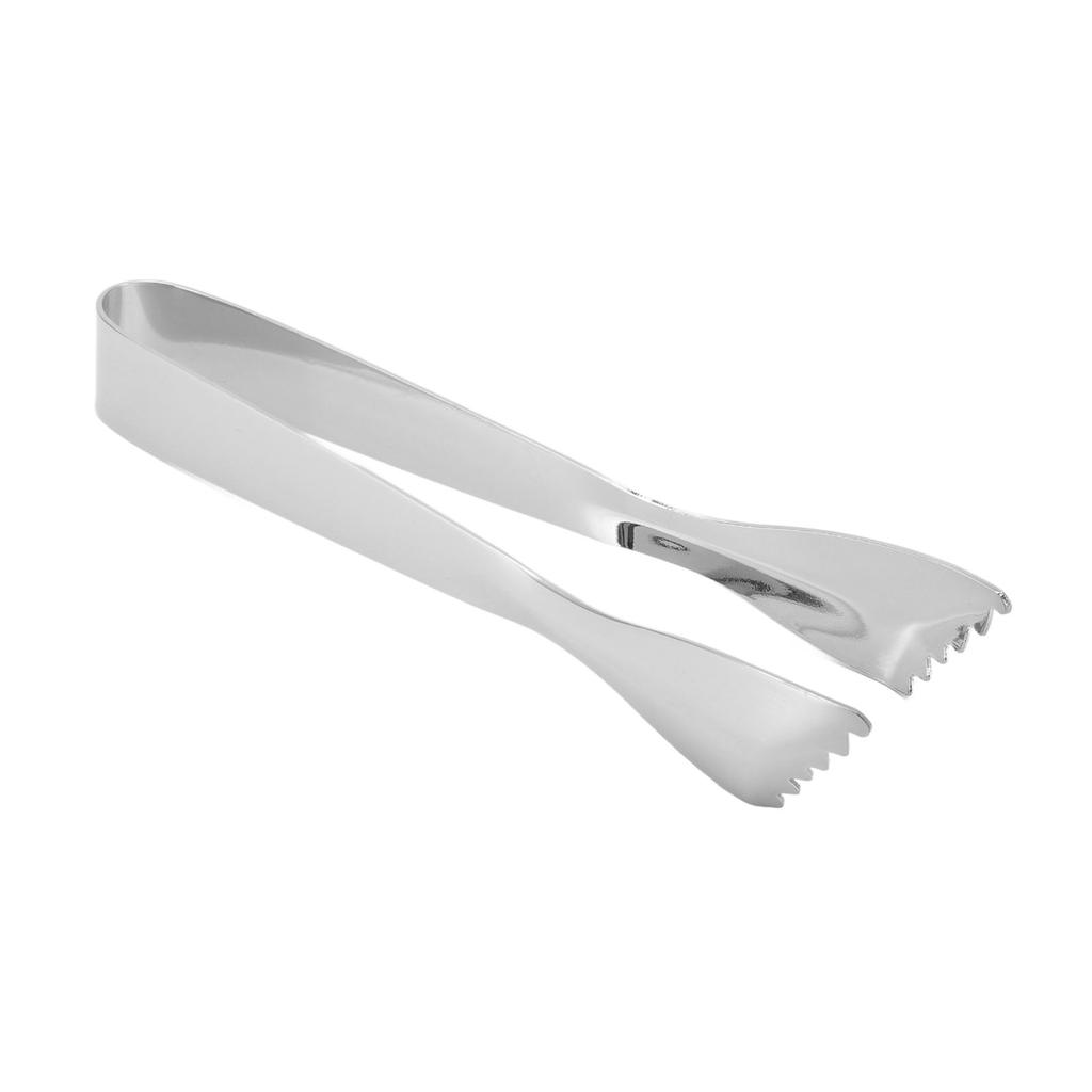 Ice Tongs Food Grade Thicken Stainless Steel Prevents Slipping Sugar Food Tweezers for Home Kitchen Bar