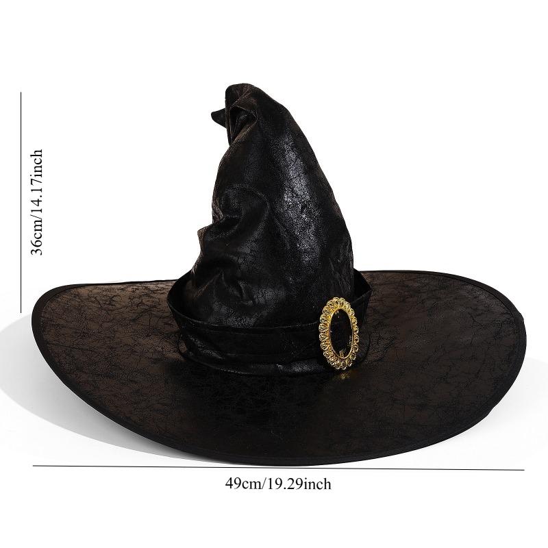 1PC Halloween Witch Witch Witch Hat Harry Hat Magic Hat cos Masquerade Party Hat Show Hat