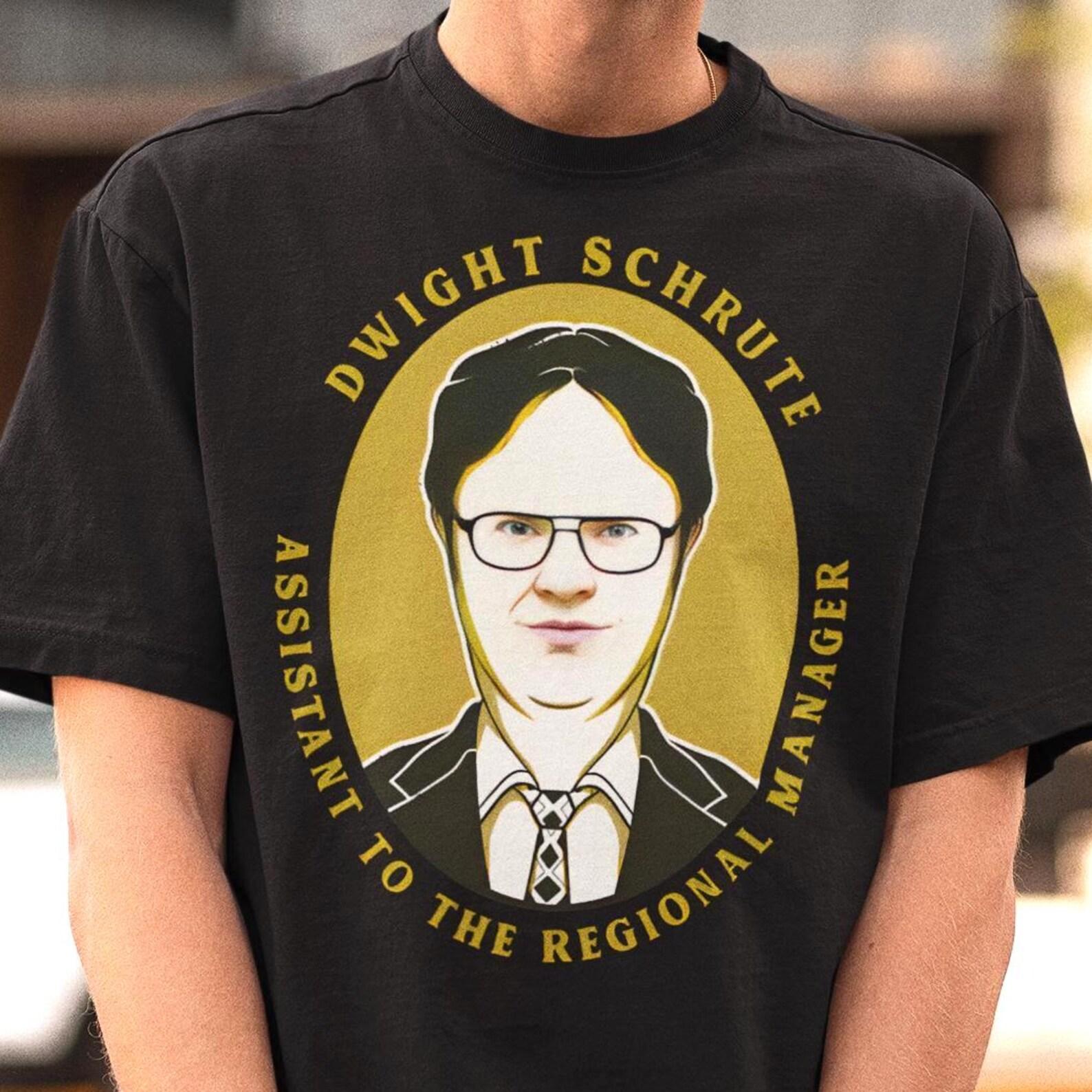 Unisex Dwight Schrute Shirt - The Office Tee,Rainn Wilson Tshirt,The Office Themed Gifts S