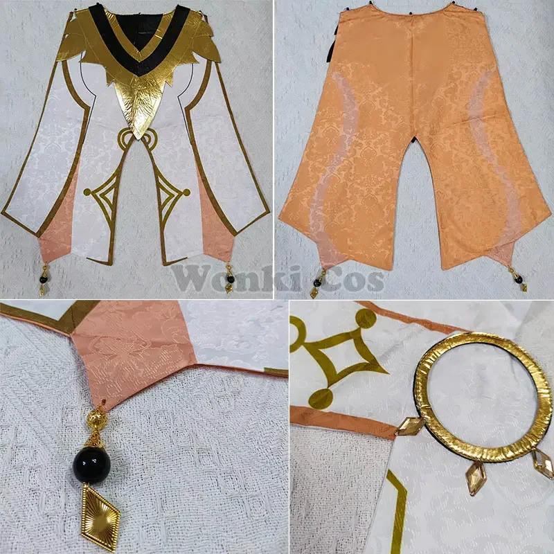 Joc Aether Costum Cosplay Perucă Costume Cosplay Călător Costume de Petrecere Halloween Set Complet Ținute Bărbați