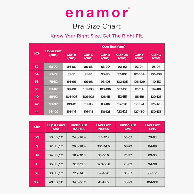 Enamor SB0 Low Impact Bra NonPadded, Wirefree & High Coverage