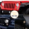 Front Fender LED Side Marker Light Turn Signal DRL Smoked for Jeep Wrangler JK