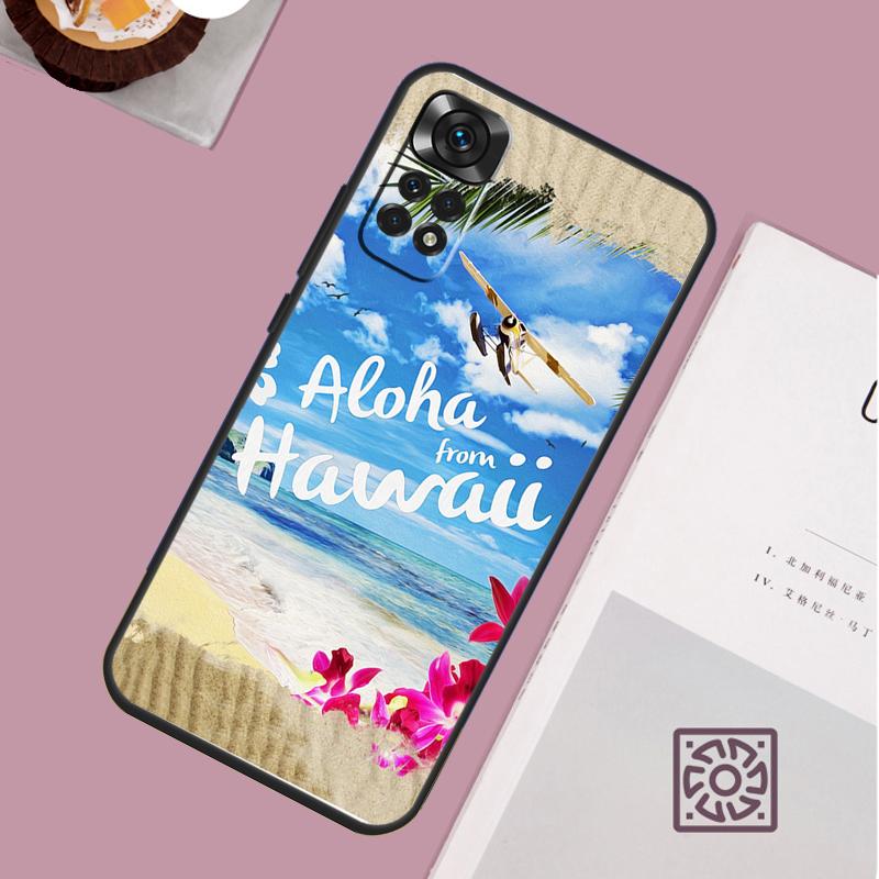 Hawaii Aloha Case For Xiaomi Redmi Note 12 9 10 11 13 Pro Plus 9S 10S 11S 12S Redmi 12 10C 12C 13C Cover