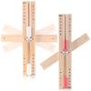 Wall-mounted Bathroom Hourglass 15 Minutes Sandglass Timer Wooden Rotating Shower Timer Explosion-Proof Glass Decor