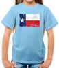 Texas Grunge Flaggenstil - T-Shirt - Staat Land Liebe Geboren