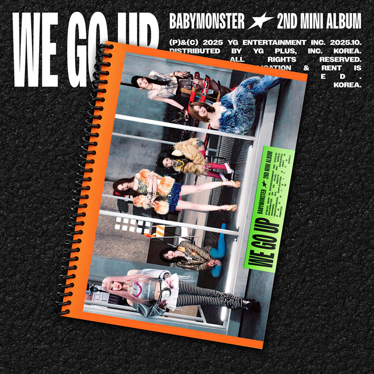 

BABYMONSTER - WE GO UP / 2-й мініальбом GO ver.