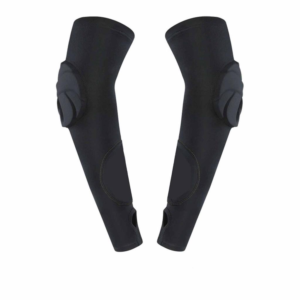 Volleyball Arm Guard Thickened -Collision Sleeve, Elastic Non- Sports Arm Support, Finger Elbow Wrist Protector for Training & Exams