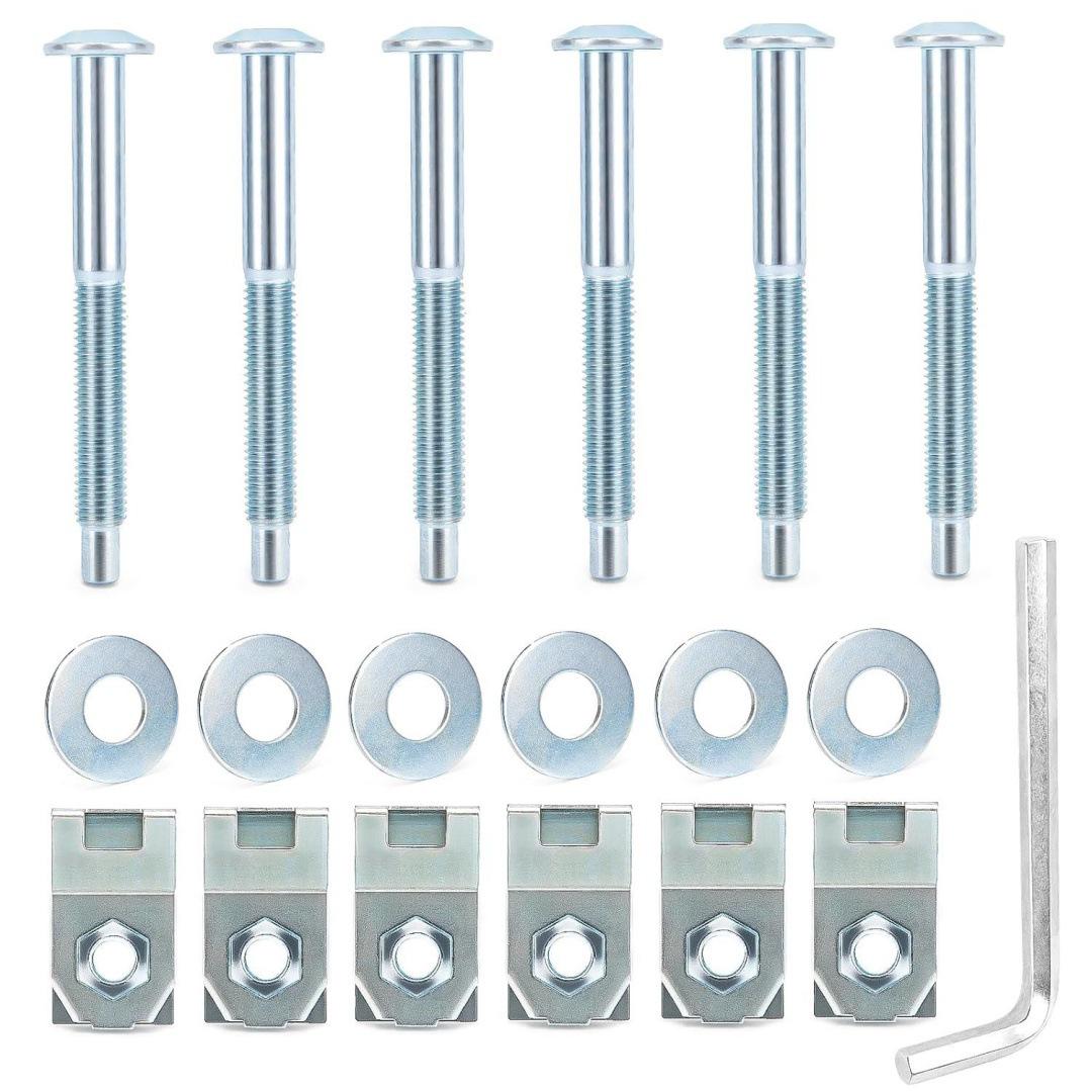 Ford F150 Chassis Bolt Kit, 6-Pack (Short Rod, Long Bolt, 924-313) Long Buckle Kit