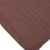 Car Brown Center Console Lid Armrest Cover Panel Arm Rest Cushion