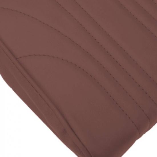Car Brown Center Console Lid Armrest Cover Panel Arm Rest Cushion