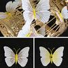 12Pcs Wall Decal Waterproof Realistic Removable Ambilight 3D Wall Sticker Butterfly Wall Stickers