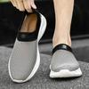Summer Men's Breathable Mesh Loafers Slip-On Casual Shoes Lightweight Comfortable Flats Walking Shoes for Men Sneakers