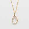 Creative Cute Little Items Heart of Ocean Water Drop Pendant Can Open Necklace for Women Stainless Steel Does Not Fade Jewelry