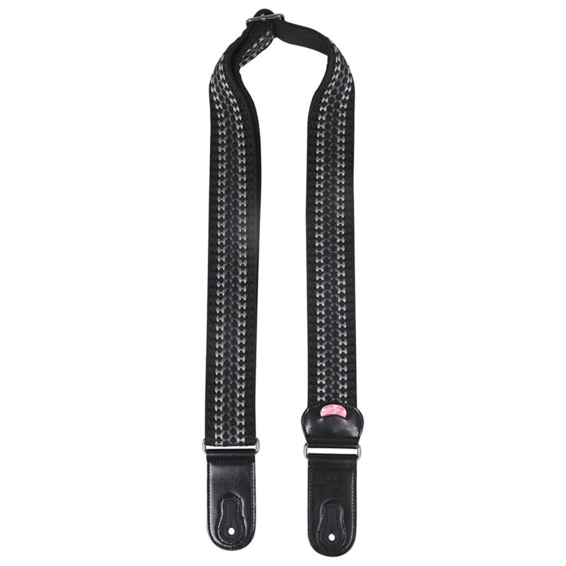 PU Leather Ends Comfortable Strap Acoustic Guitar Bass Strap Belt Accessories